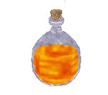 glowing potion